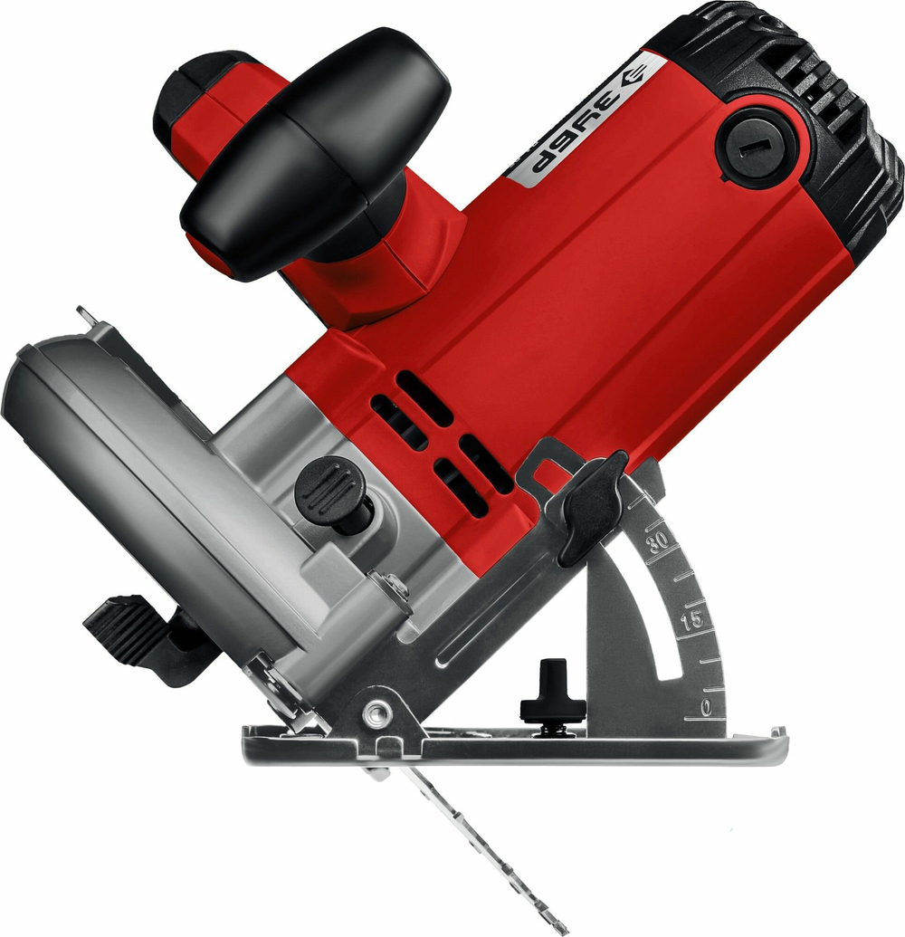 Циркулярная пила ЗУБР ПД-65, 1600Вт, 4700об/мин, диск 190мм, глубина пропила 65мм, плавный пуск