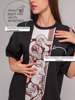 ФУТБОЛКА NUMERO 1 print Medusa