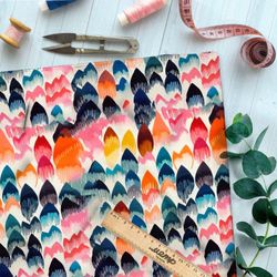 Ткань премиум бифлекс волшебные мелодии