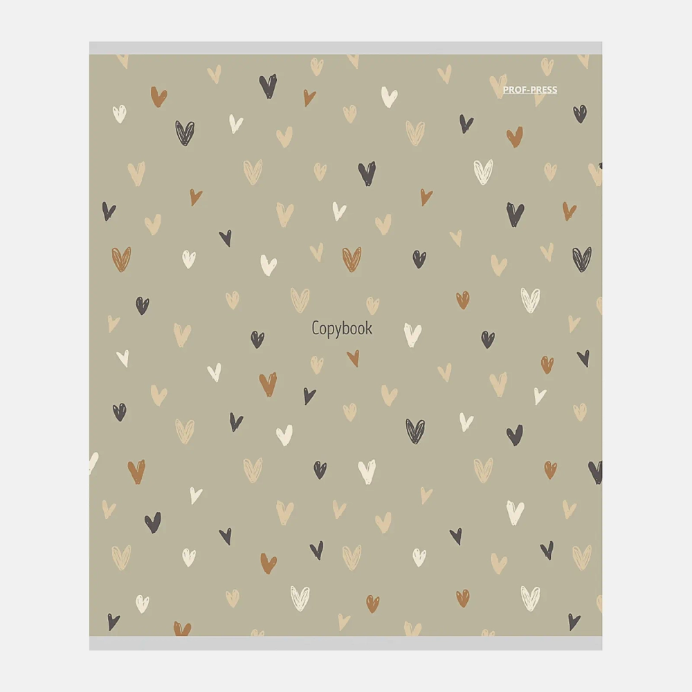 Тетрадь Проф-Пресс Нежные оттенки клетка 48л в ассортименте