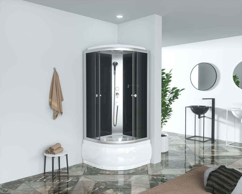 Душевая кабина ZILI DO S6024/80 СОРРЕНТО 800х800х2150 мм