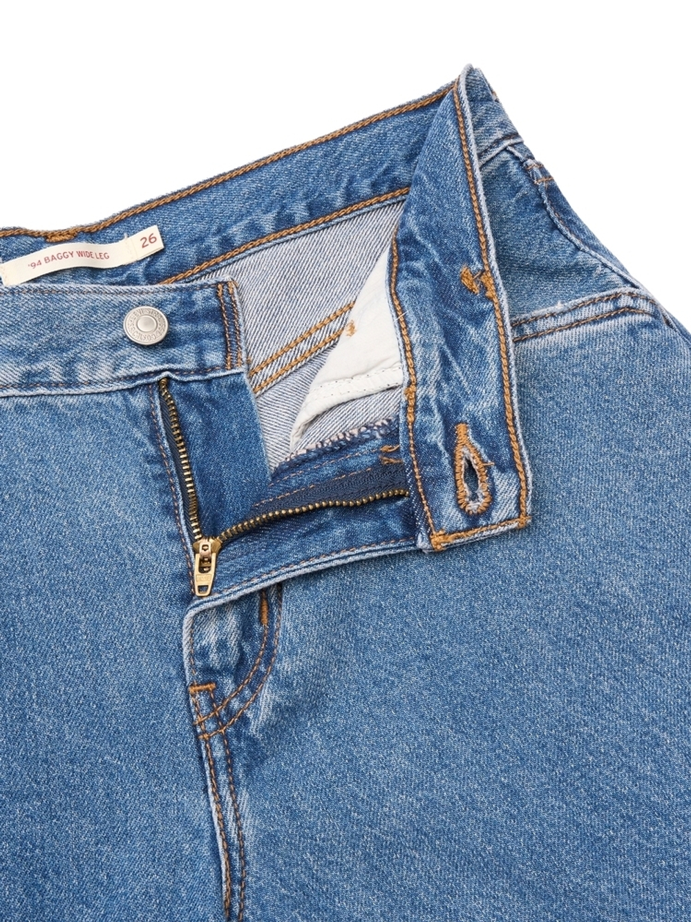 Женские свободные прямые джинсы Levi's '94 Baggy Wide Leg A5929-0038