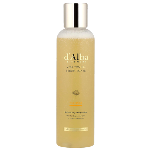 d'Alba, Vita Toning, сыворотка и тоник, 180 мл (6,08 жидк. унции)