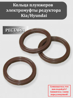 Кольца плунжеров РЕСТАЙЛ электромуфты редуктора КИА / Хендай