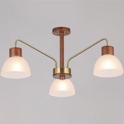 Люстра на штанге ILLUMICO  IL0286-3C-79 BR