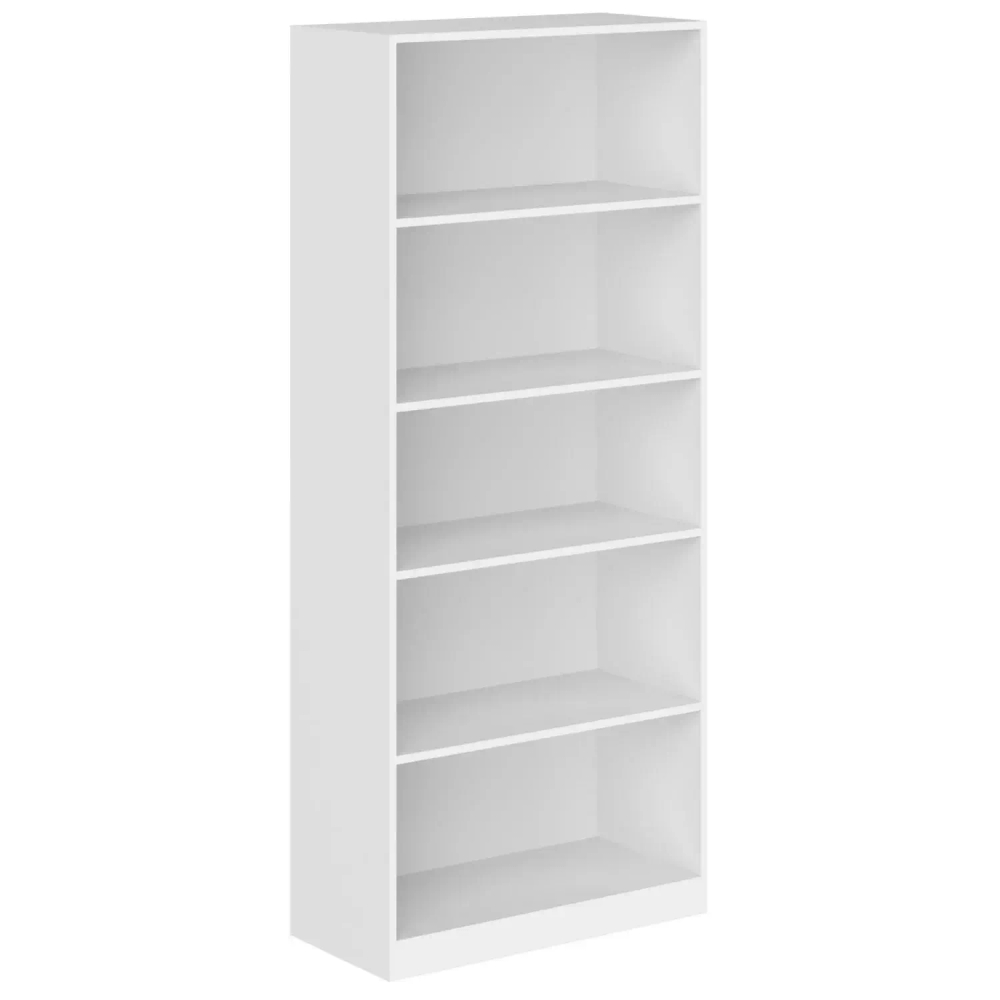 Стеллаж SL Simple широкий SR-5W 770х359х1815 Белый