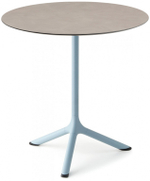 Стол ламинированный обеденный Scab Design Tripe, голубой, тортора шпатель