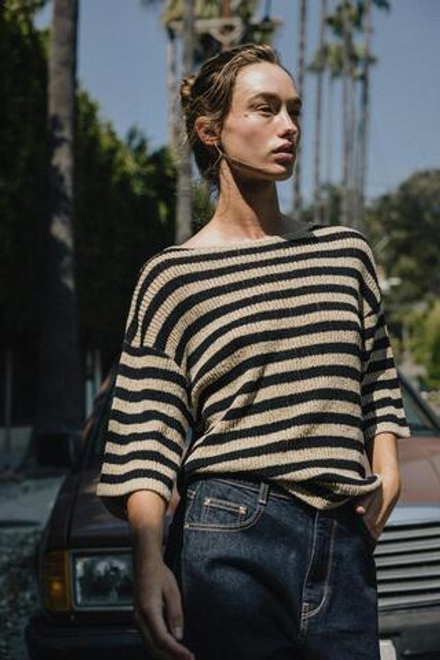 ZARA УКОРОЧЕННЫЙ СВИТЕР-НАКИДКА, ЧЕРНЫЙ/ПЕСОЧНЫЙ