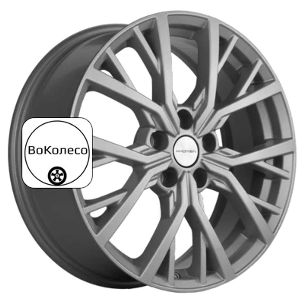 7x18/5x114,3 ET45 D67,1 KHW1806 (CX-5/3) F-Silver Khomen Wheels