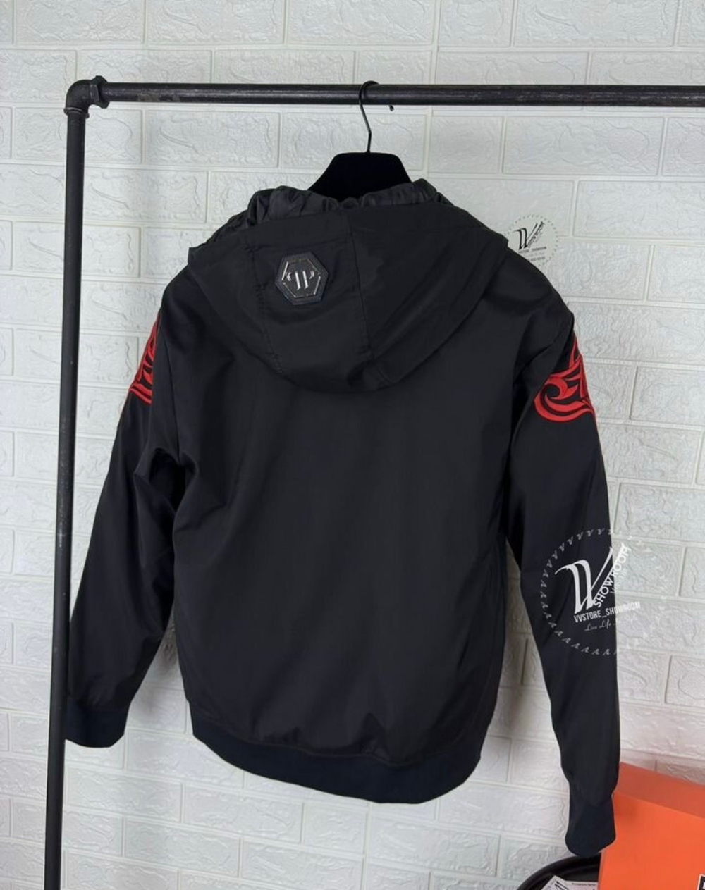 Куртка Philipp Plein Tigers Edition Red демисезон
