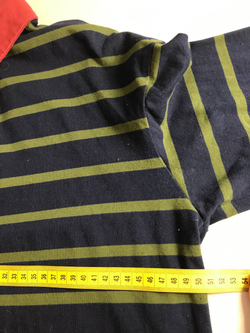 Футболка-поло Daisyknit с длинным рукавом, маркировка S, визуально на 44/46 размер