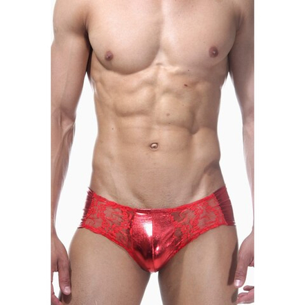 Мужские трусы слипы красные LaBlinque LB15187