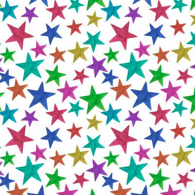 Звезды акварель