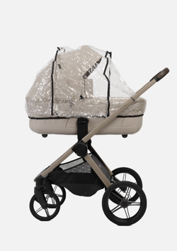 Peppy Коляска детская Monaco thermo 2 в 1 Latte (бежевый), рама серо-коричневая