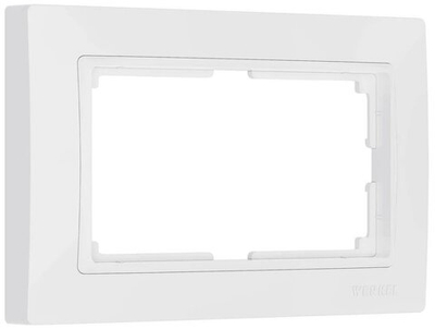 Рамка Werkel Snabb для двойной розетки белый basic WL03-Frame-01-DBL-white 4690389117008