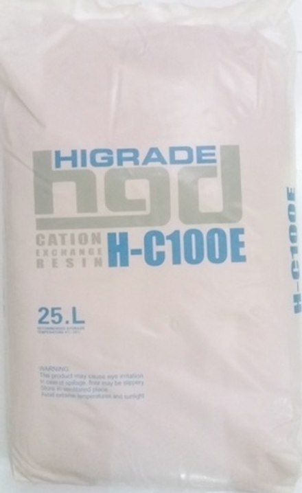 Загрузка смола ионообменная «HIGRADE RESIN H-C100E» (25л)