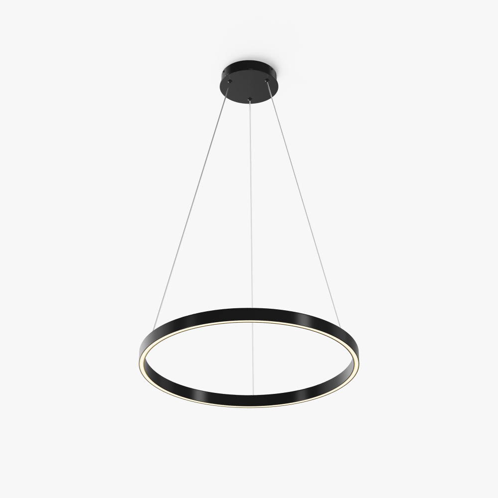 Подвесной светодиодный светильник Maytoni Rim MOD058PL-L32BK