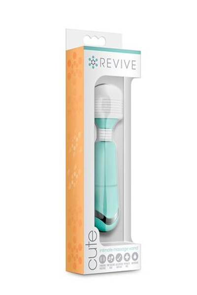Зеленый мини-вибратор Revive Cute Intimate Massage Wand (Цвет: зеленый)