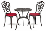 Комплект Secret De Maison Romance (стол +2 стула) бронза