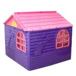 Домик детский №1, 69*129см. сир/розов.