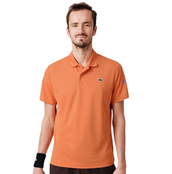 Теннисное поло Lacoste Tennis x Daniil Medvedev - orange