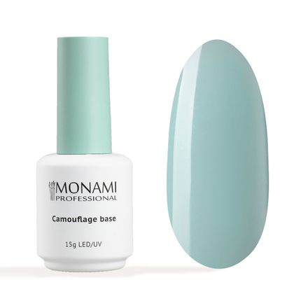 Monami Camouflage Base - База камуфлирующая Mint, 15мл