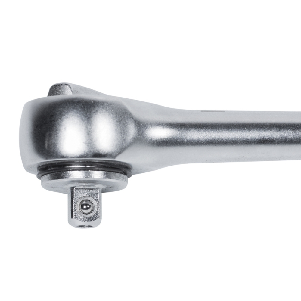 МАСТАК (010-25405H) Трещотка 1/4", 125 мм, 45 зубцов, дисковый механизм с кнопкой