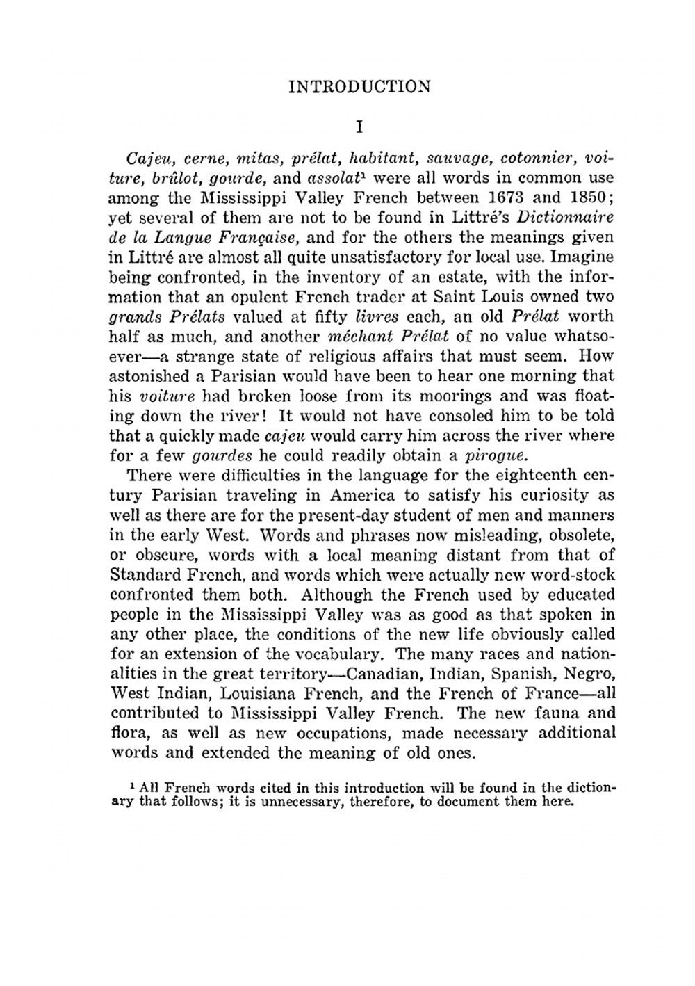 A glossary of Mississippi Valley French 1673-1850 | J.F. McDermott