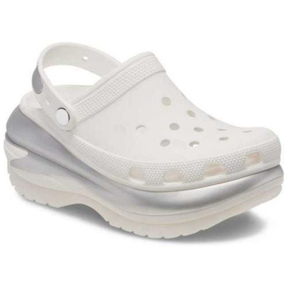 Crocs Classic Clog 'White Silver'