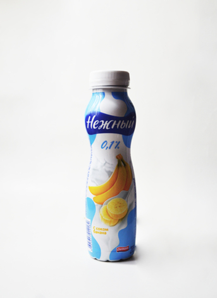 Йогурт питьевой Нежный банан 0,1% 420 г