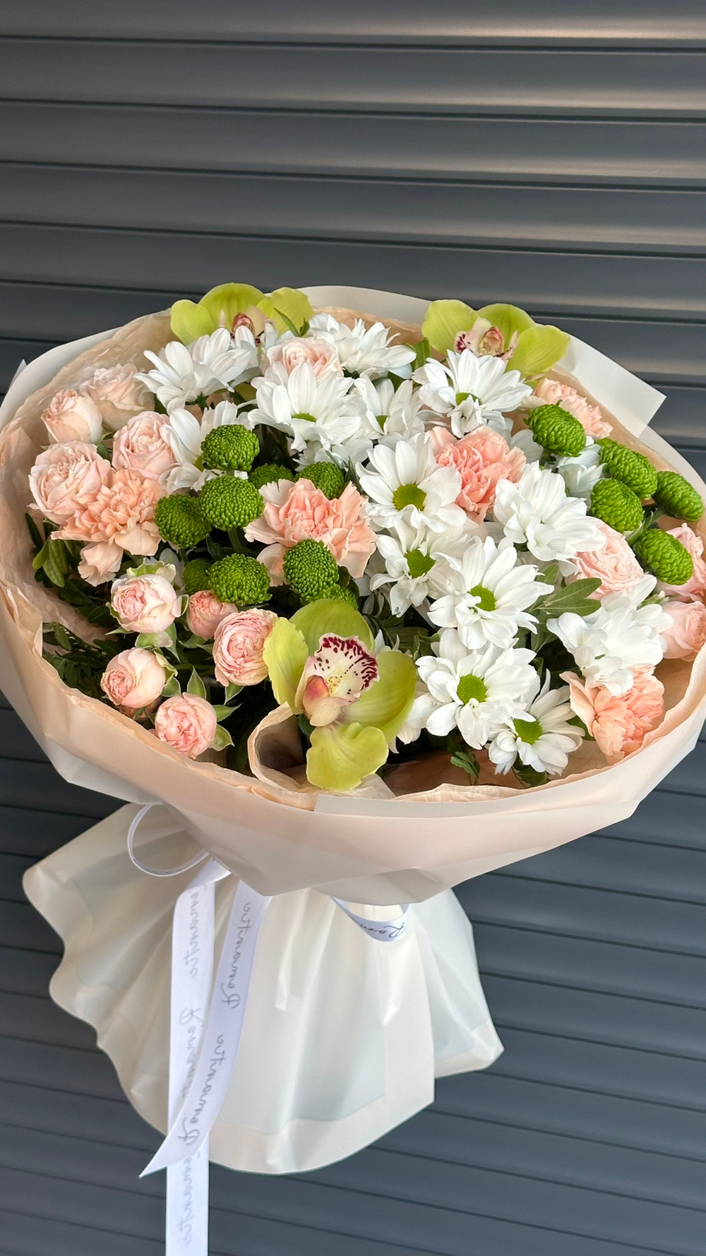 Микс с орхидеями