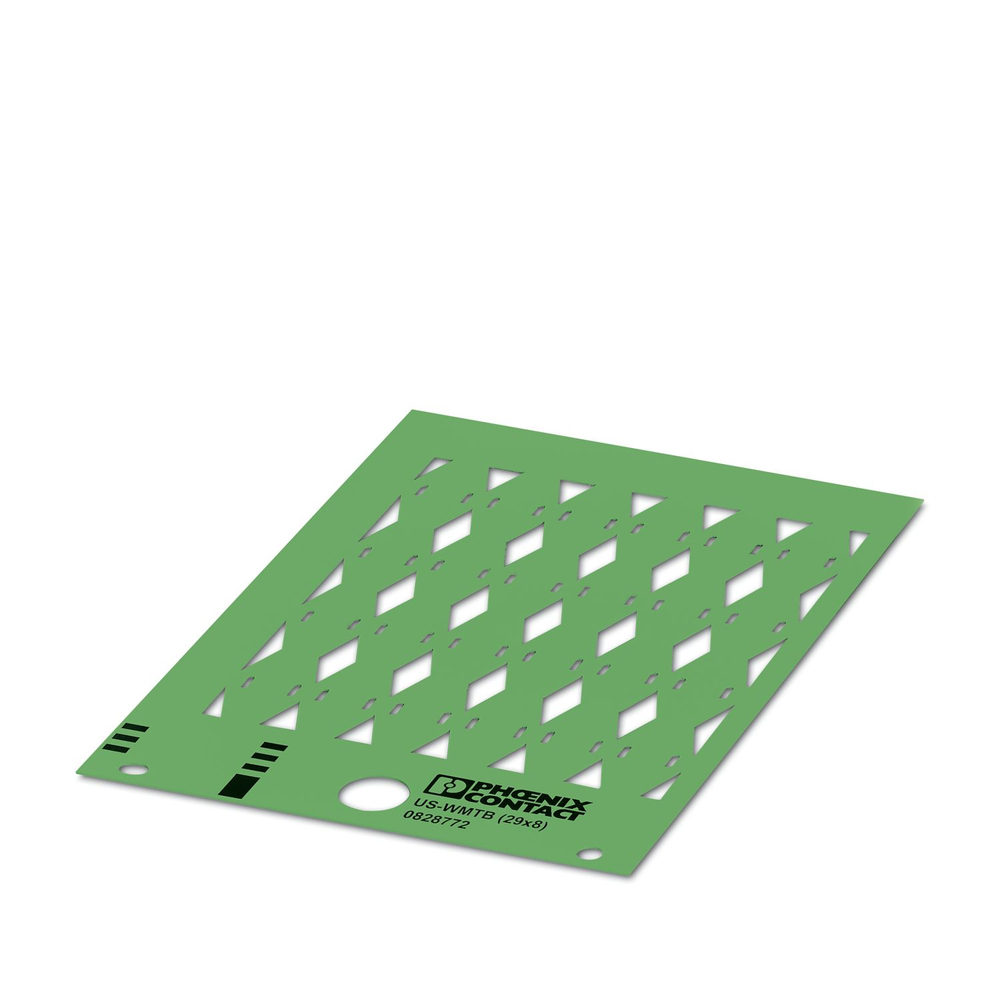 0830017 - US-WMTB (29X8) GN CUS - Держатель маркировки кабеля