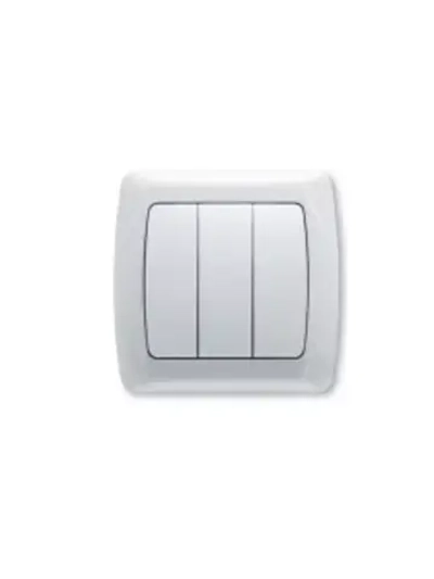 Выключатель 3-кл белый Viko Carmen