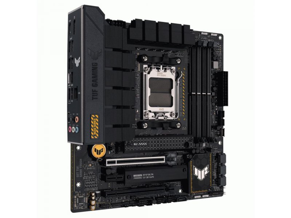 Материнская плата Asus Tuf Gaming B650m-plus, Socket AM5, AMD B650, mATX, RTL [90MB1BG0-M0EAY0]
