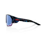 Спортивные очки 100% Norvik / Black Holographic / HiPER Blue Multilayer Mirror