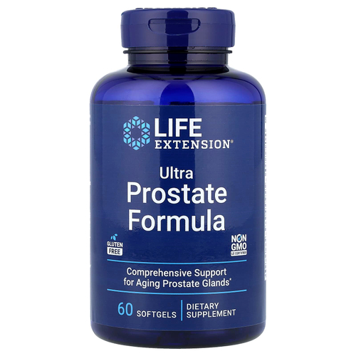 Life Extension, Ultra Prostate Formula, ультра формула для мужского здоровья, 60 капсул