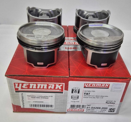 Поршни с кольцами STD Fiat 350A1000 YENMAK