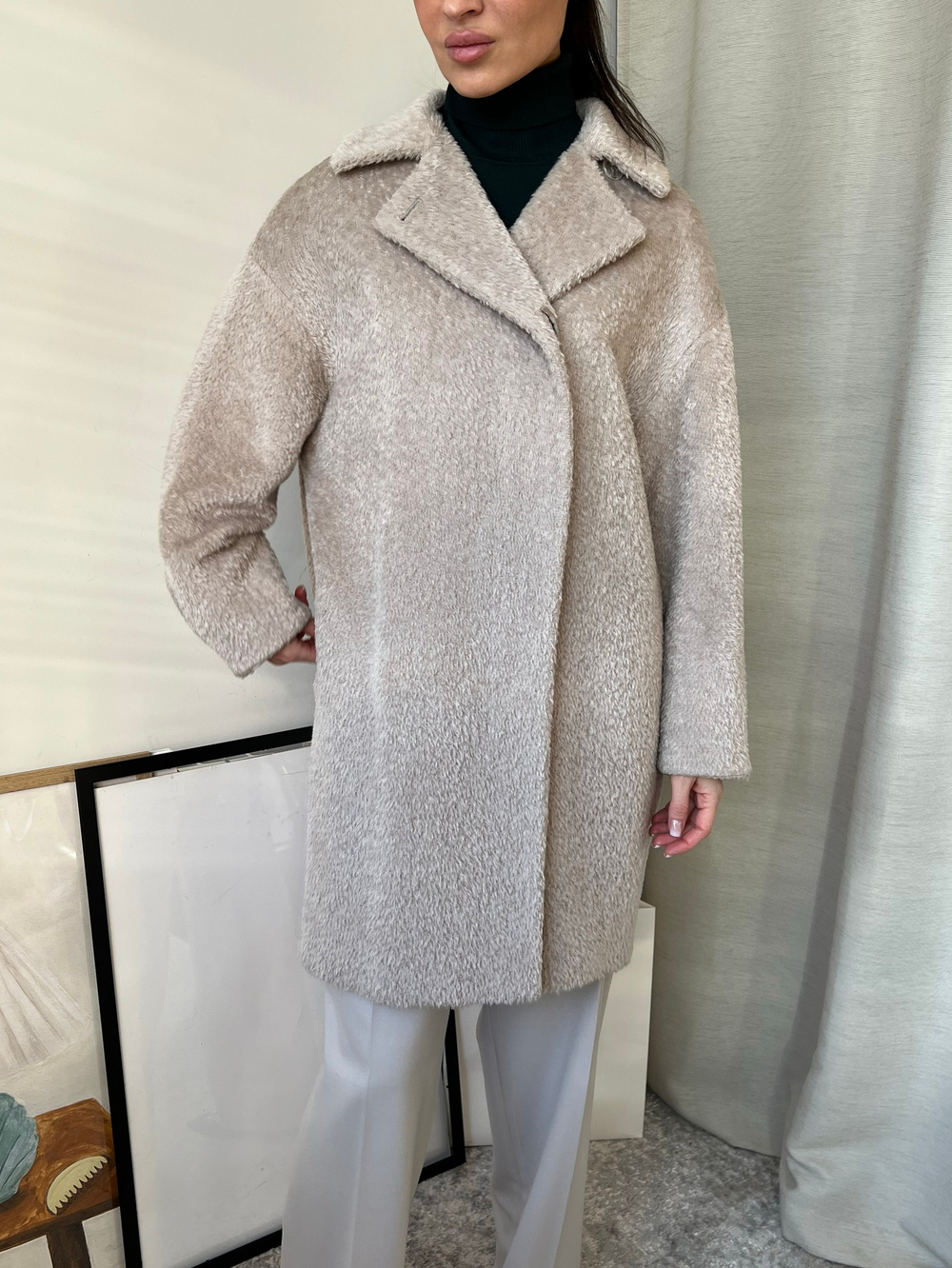 Шерстяное пальто MaxMara Studio, XS