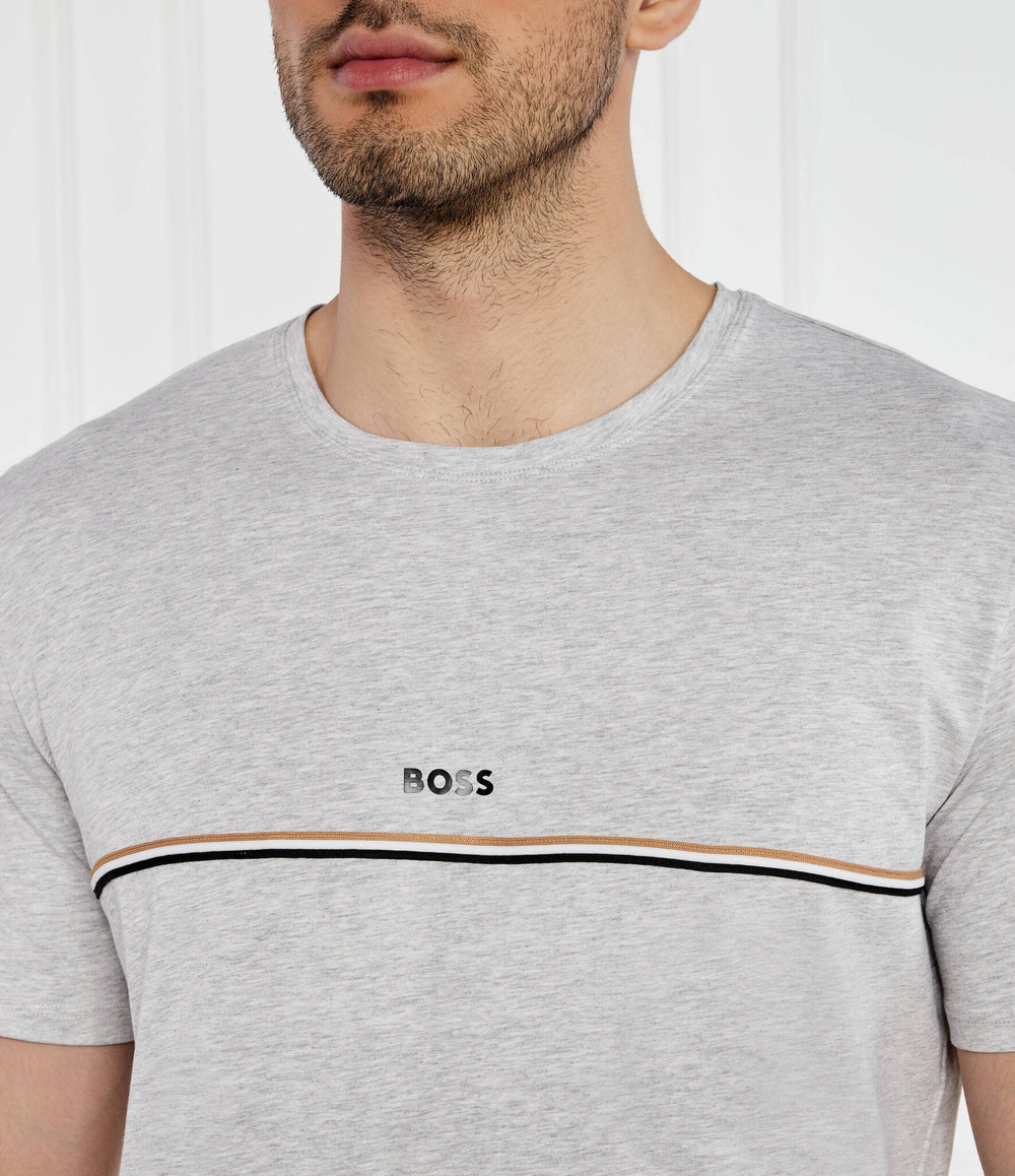 футболка unique BOSS BLACK - серый(50515395)