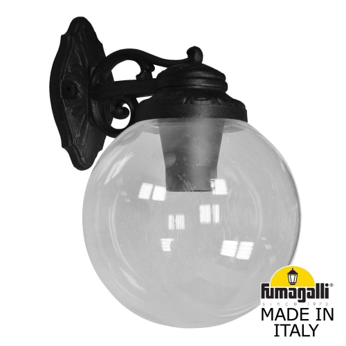 Уличный настенный светильник Fumagalli GLOBE 250 G25.131.000.AXF1RDN