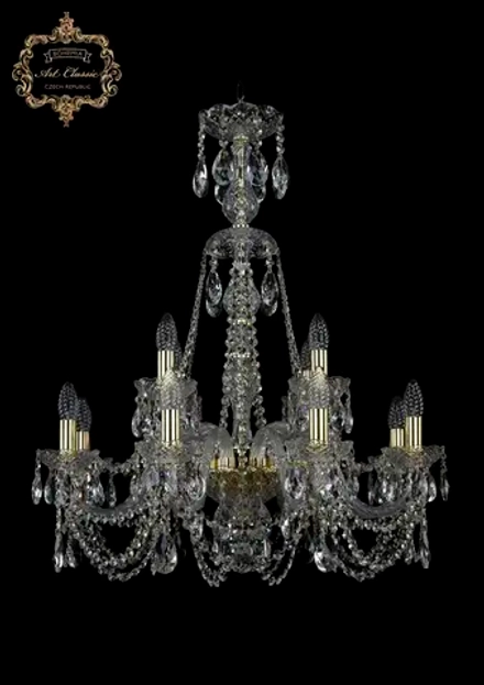 Подвесная люстра Art Classic 11.11.8+4.240.XL-78.Gd.Sp