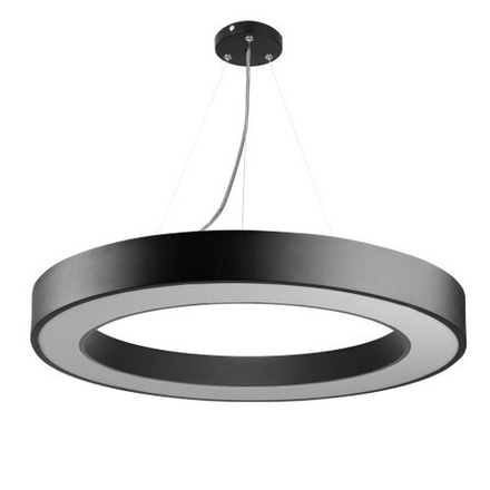 Светильник LED ЭРА Geometria SPO-134-B-40K-056 Ring 56Вт 4000К 4200Лм IP40 800*800*80 черный подвесной