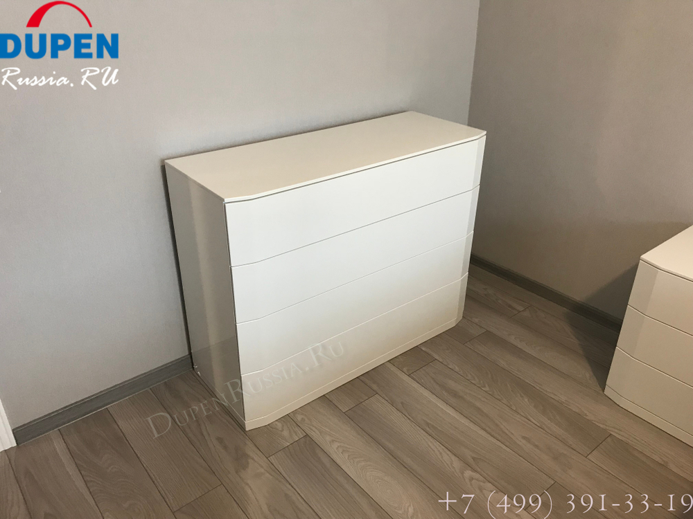 Комод горизонтальный DUPEN С-102 белый