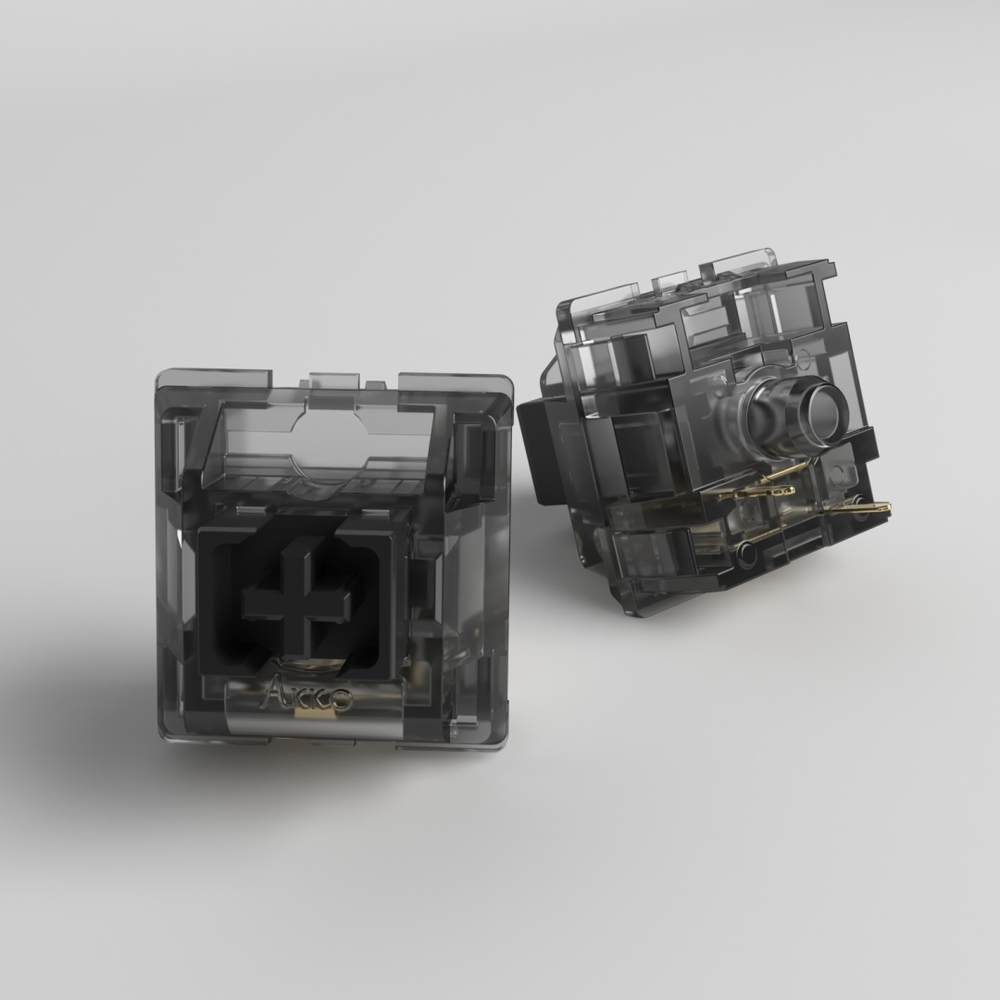 Переключатели Akko Jelly Сustom Switch Black черный