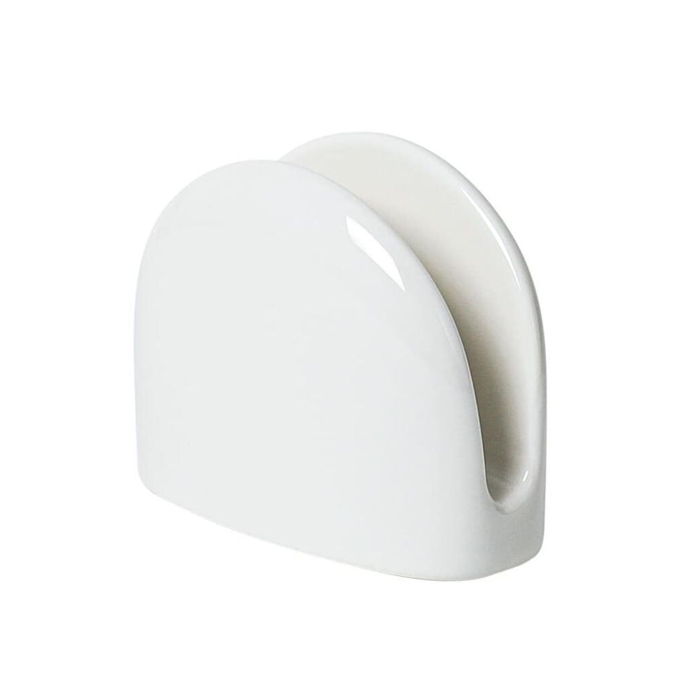 Салфетница 10*4,8 см h8,4 см белая фарфор Fine Plus Noble [1]