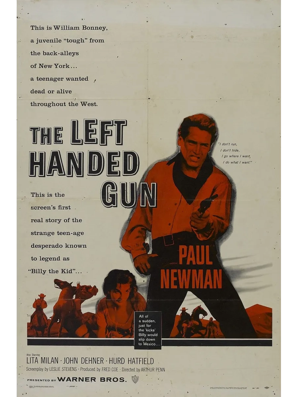 Пистолет в левой руке (1958) (DVD-R)