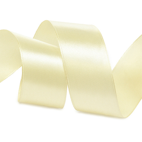 Лента атласная 25 мм. шампань