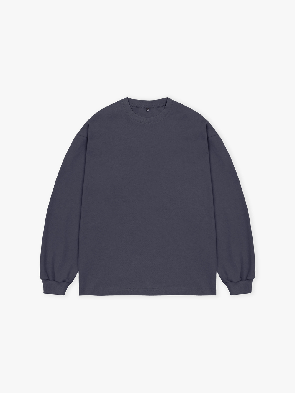 Лонгслив оверсайз (графит) 230 г.