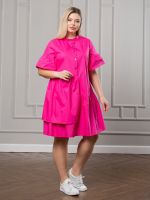 Платье 1247 фуксия Novita (Акция)