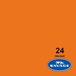 Фон бумажный Savage SA 24-12 Orange 2.72 x 11м оранжевый
